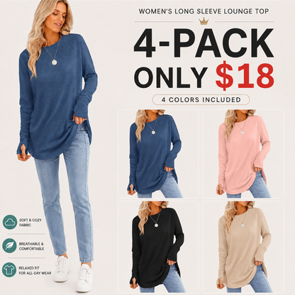 Womens Tunic Tops to Wear with Leggings Long