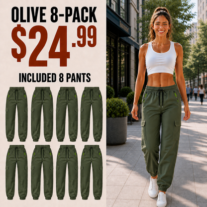Women's Multi-Pocket Cargo Pants