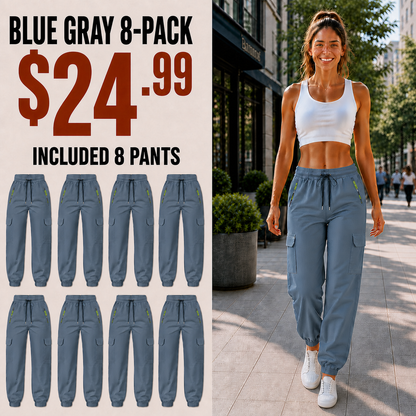 Women's Multi-Pocket Cargo Pants