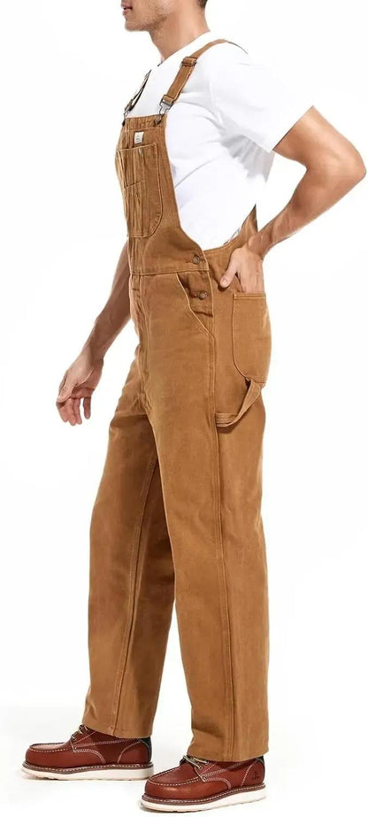 🔥Last Day 79% OFF🔥CRHT Men's Loose Fit Heavyweight Bib Overall - 4 Extreme Warmth Rating（副本）