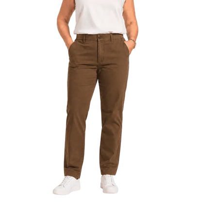 Women Multi-Pocket Stretch Comfort Pants