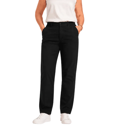 Women Multi-Pocket Stretch Comfort Pants