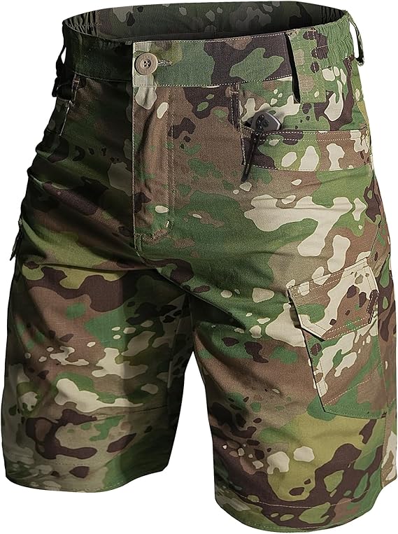 Men's Multifunctional Waterproof Multi-pocket Outdoor Tactical Shorts（副本）