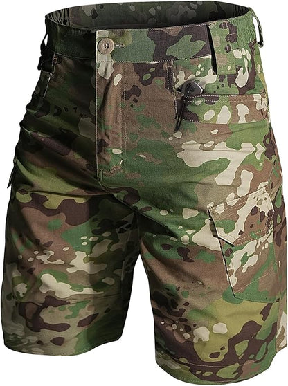Men's Multifunctional Waterproof Multi-pocket Outdoor Tactical Shorts（副本）
