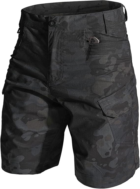 Men's Multifunctional Waterproof Multi-pocket Outdoor Tactical Shorts（副本）