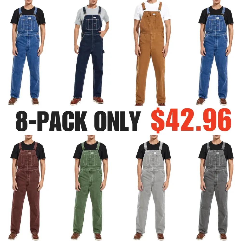 🔥Last Day 79% OFF🔥CRHT Men's Loose Fit Heavyweight Bib Overall - 4 Extreme Warmth Rating
