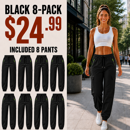 Women's Multi-Pocket Cargo Pants