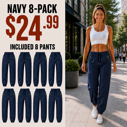 Women's Multi-Pocket Cargo Pants