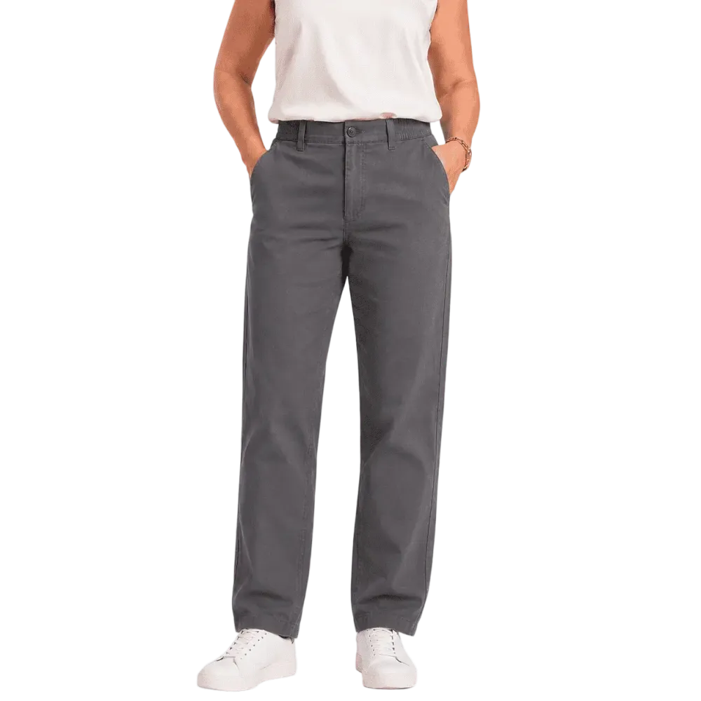 Women Multi-Pocket Stretch Comfort Pants