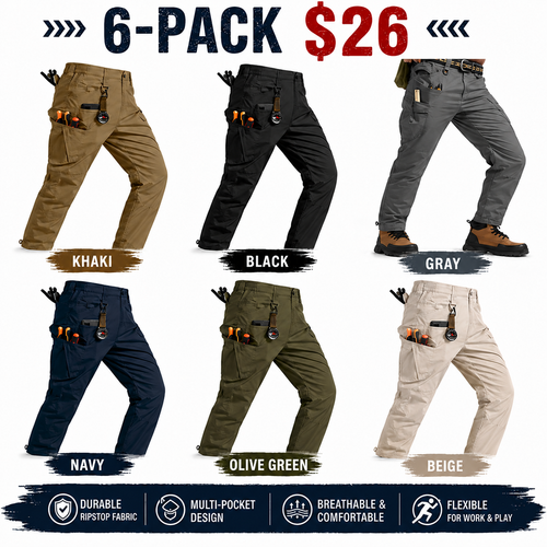 Men's Tactical Ripstop Pants