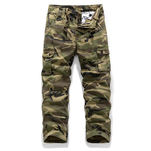 Men’s practical camouflage cargo pants