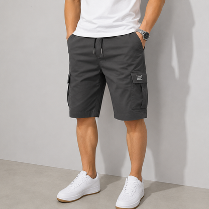 🔥 LIMITED STOCK ALERT 🔥Men's Pockets Drawstring Cargo Shorts